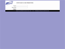 Tablet Screenshot of admin.artech.se